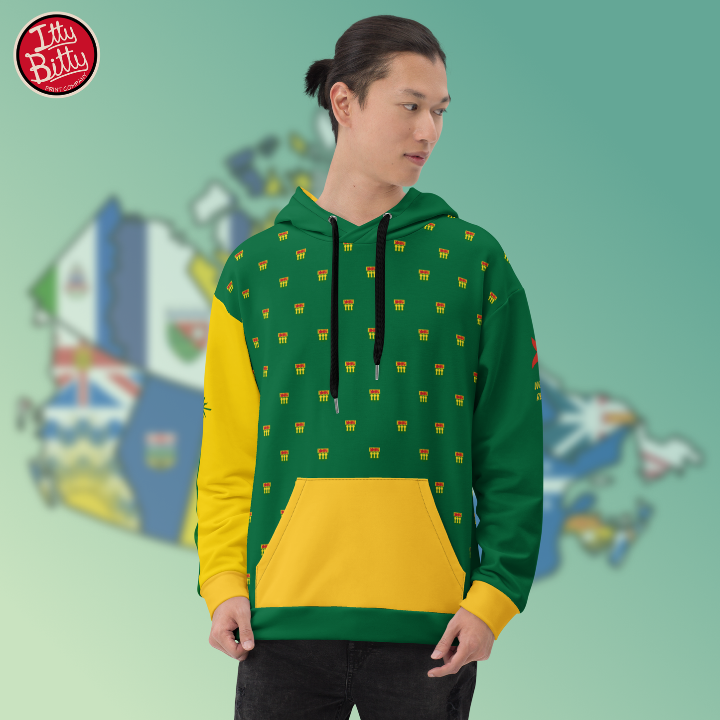 Saskatchewan Red Lily - Hoodie - Unisex