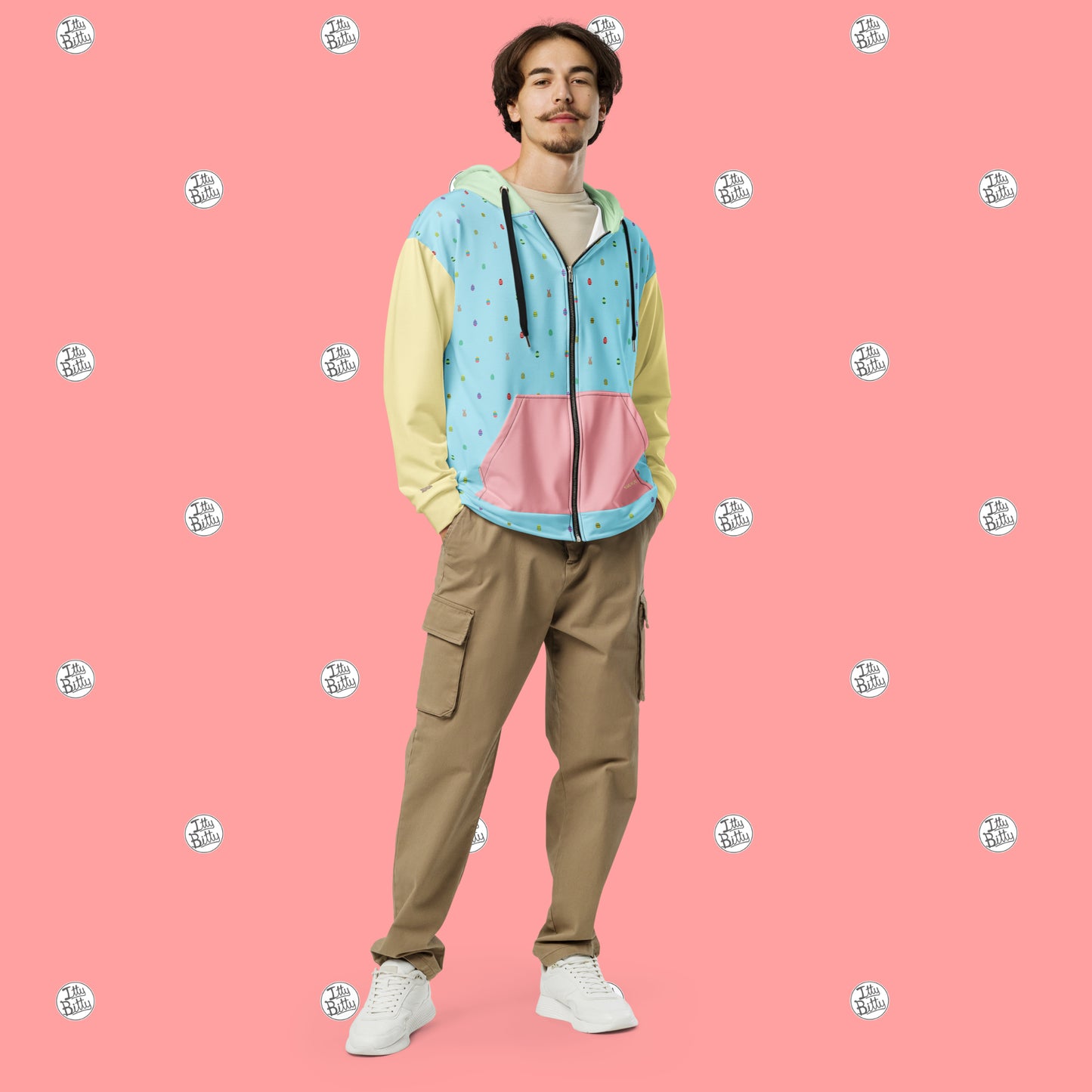 Egg Hunt - Zipper Hoodie - Unisex