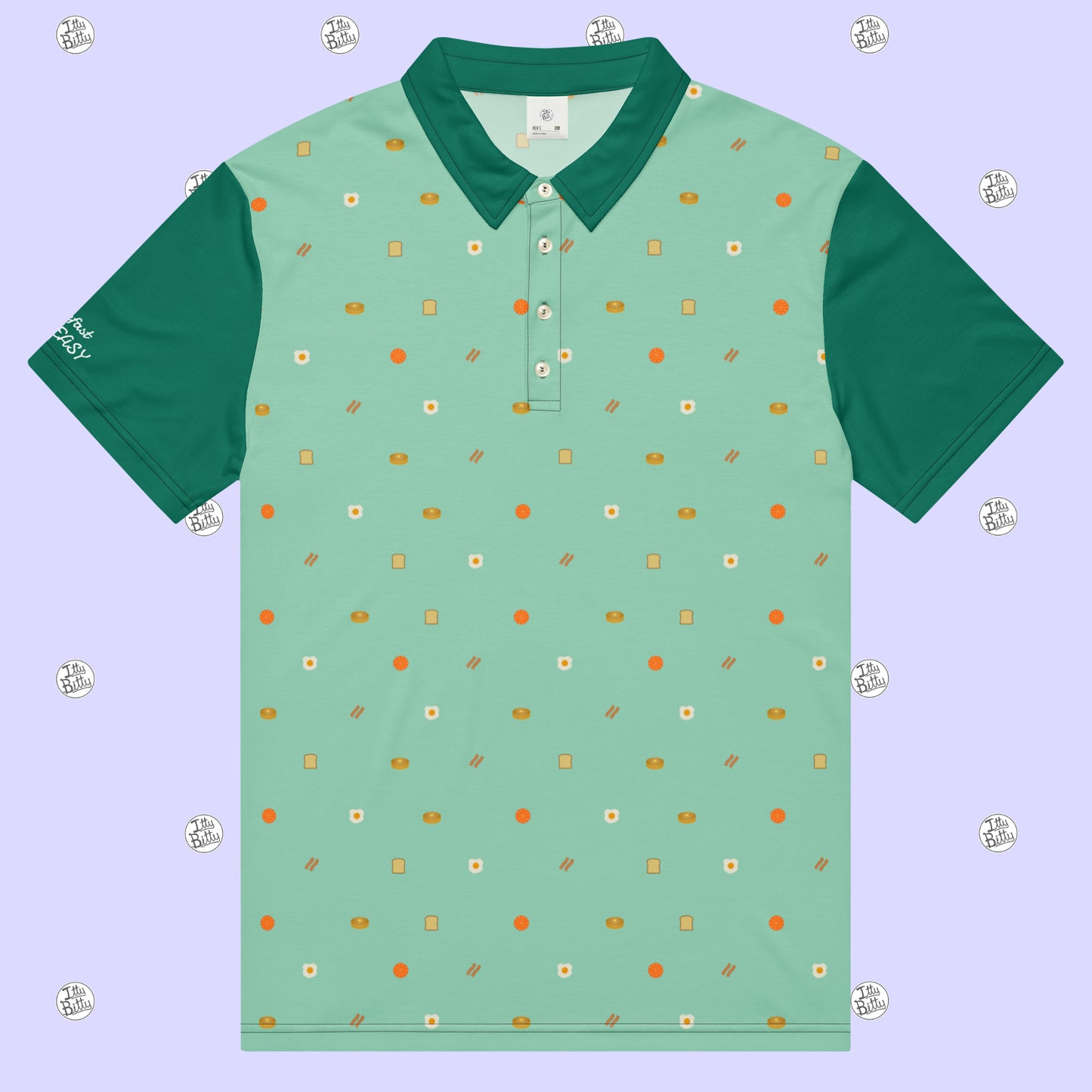 Breakfast! Over Easy - Slim Polo - Mens