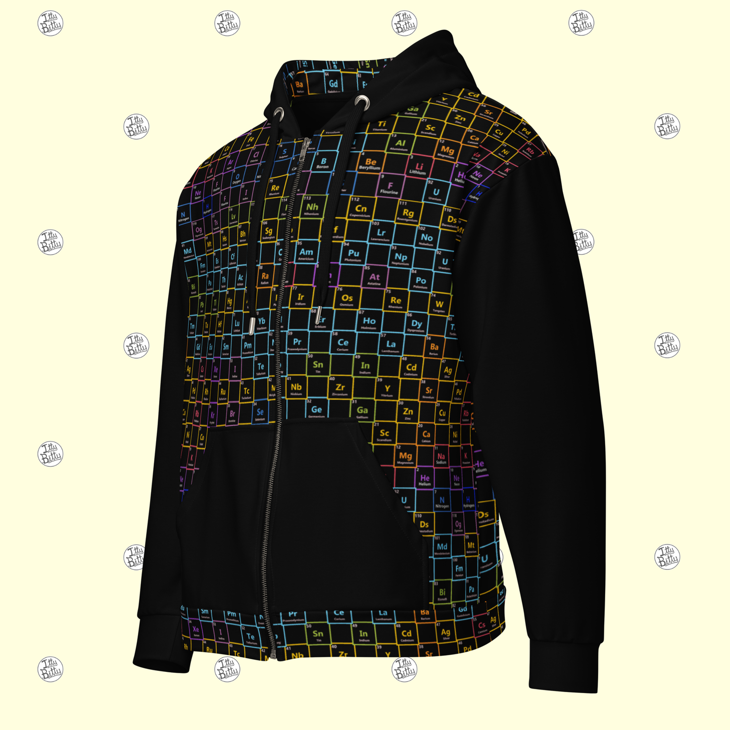 Elemental My Dear Mendeleev - Zipper Hoodie - Unisex
