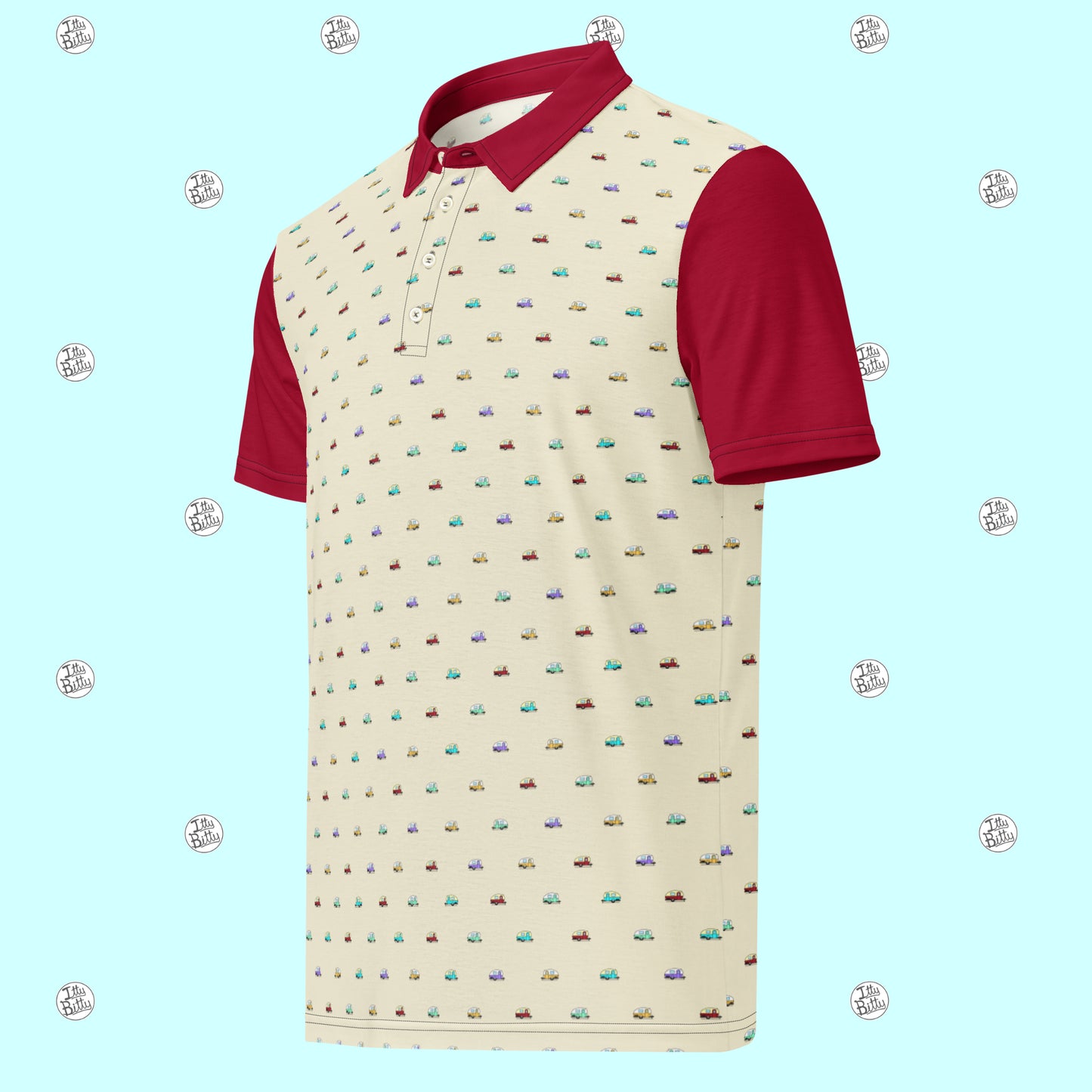Tiny Trailers - Slim Polo - Mens