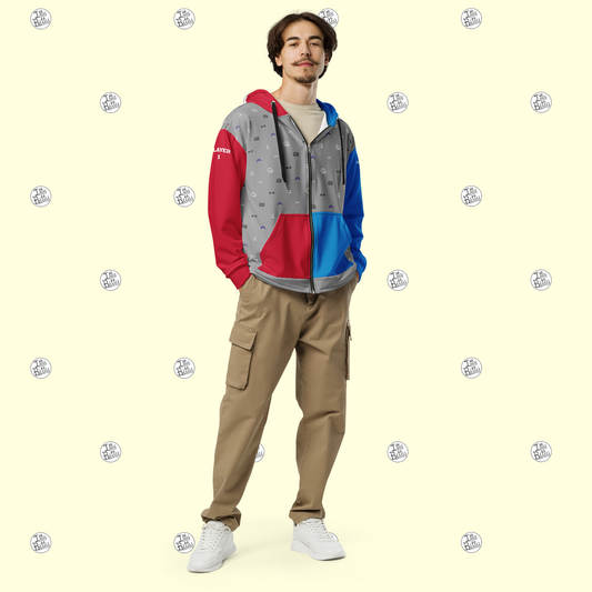 Player 1 & 2 - Zipper Hoodie - Unisex