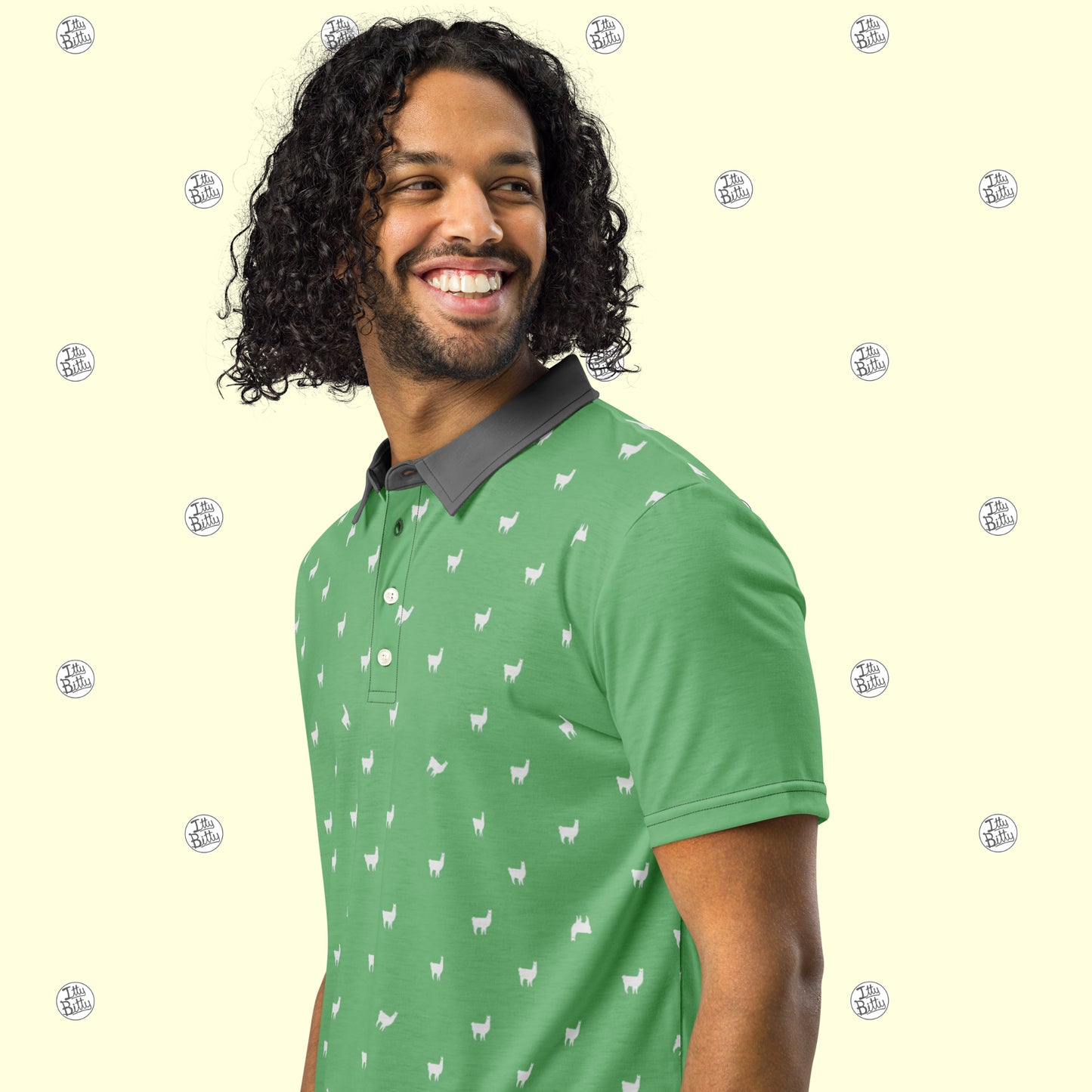 Drama Llama - Slim Polo - Mens