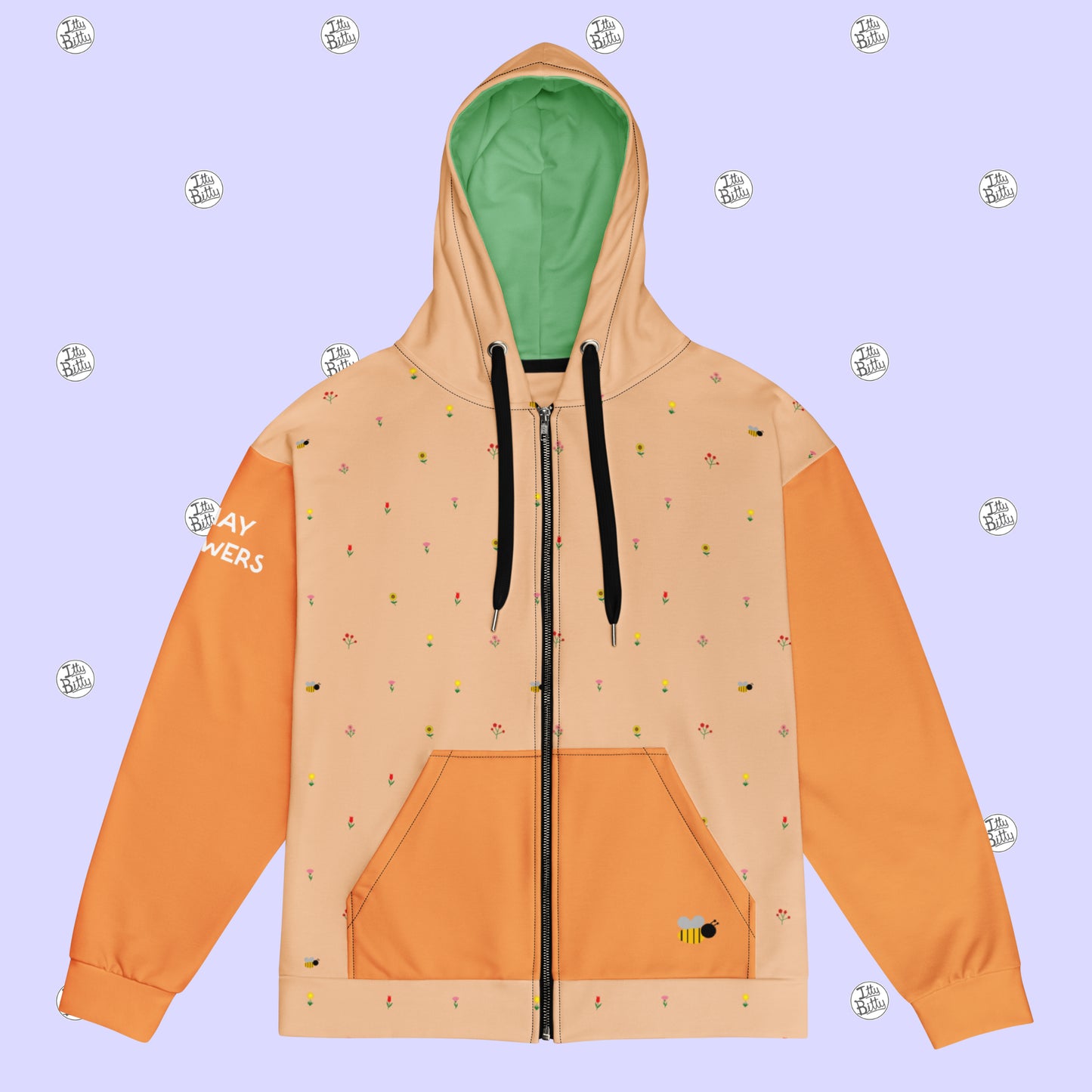 May Flowers - Zipper Hoodie - Unisex