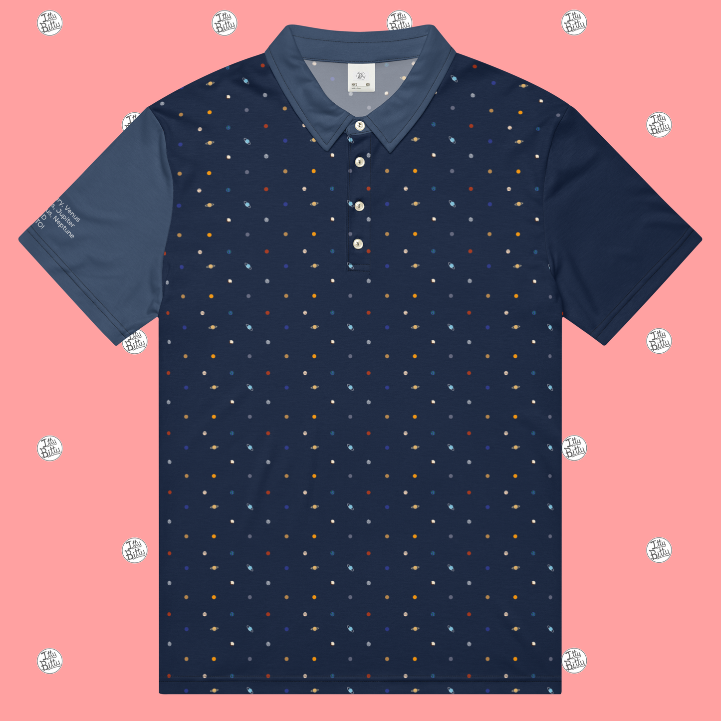 Our Solar System - Slim Polo - Mens