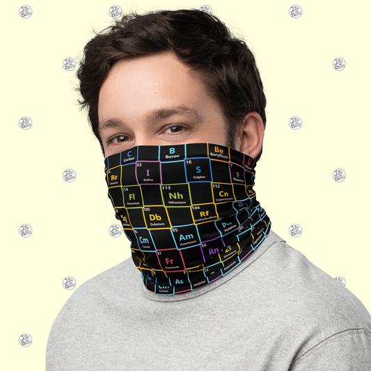 Elemental My Dear Mendeleev - Neck Gaiter
