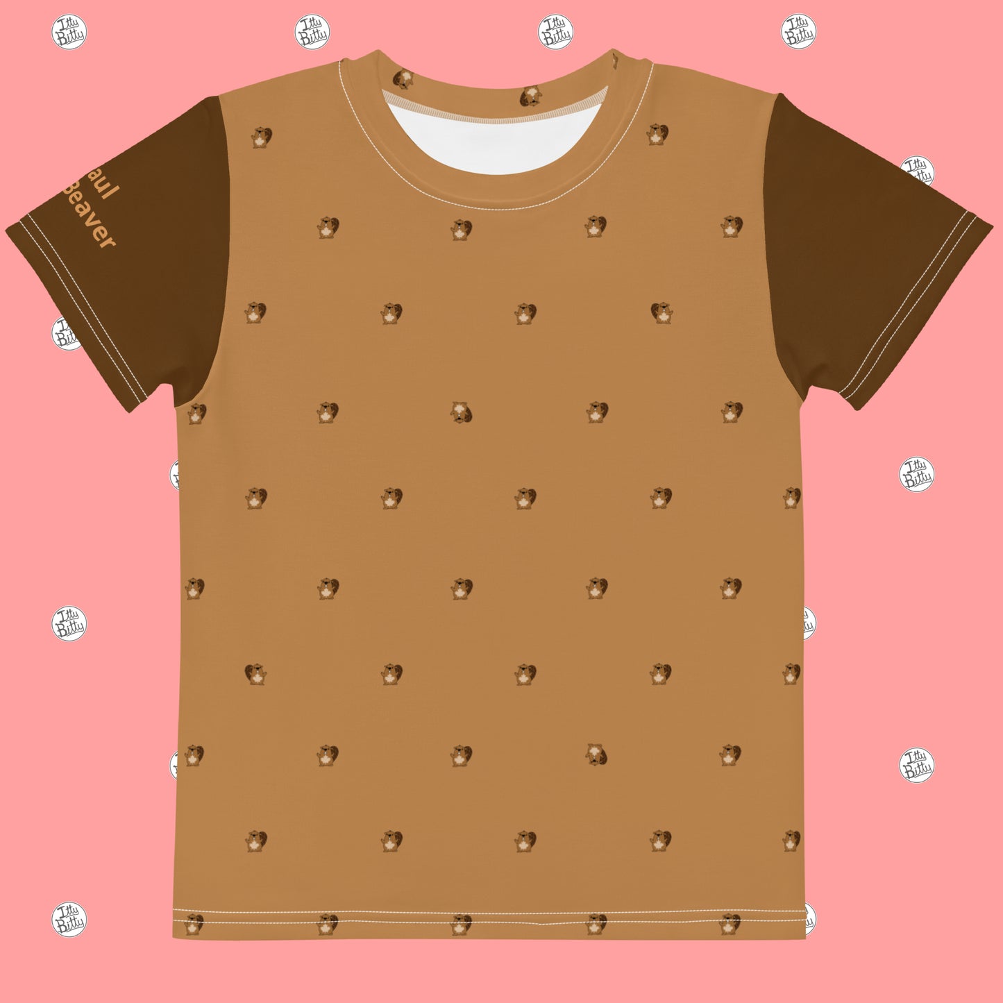 Paul The Beaver -Tshirt - Kids/Unisex