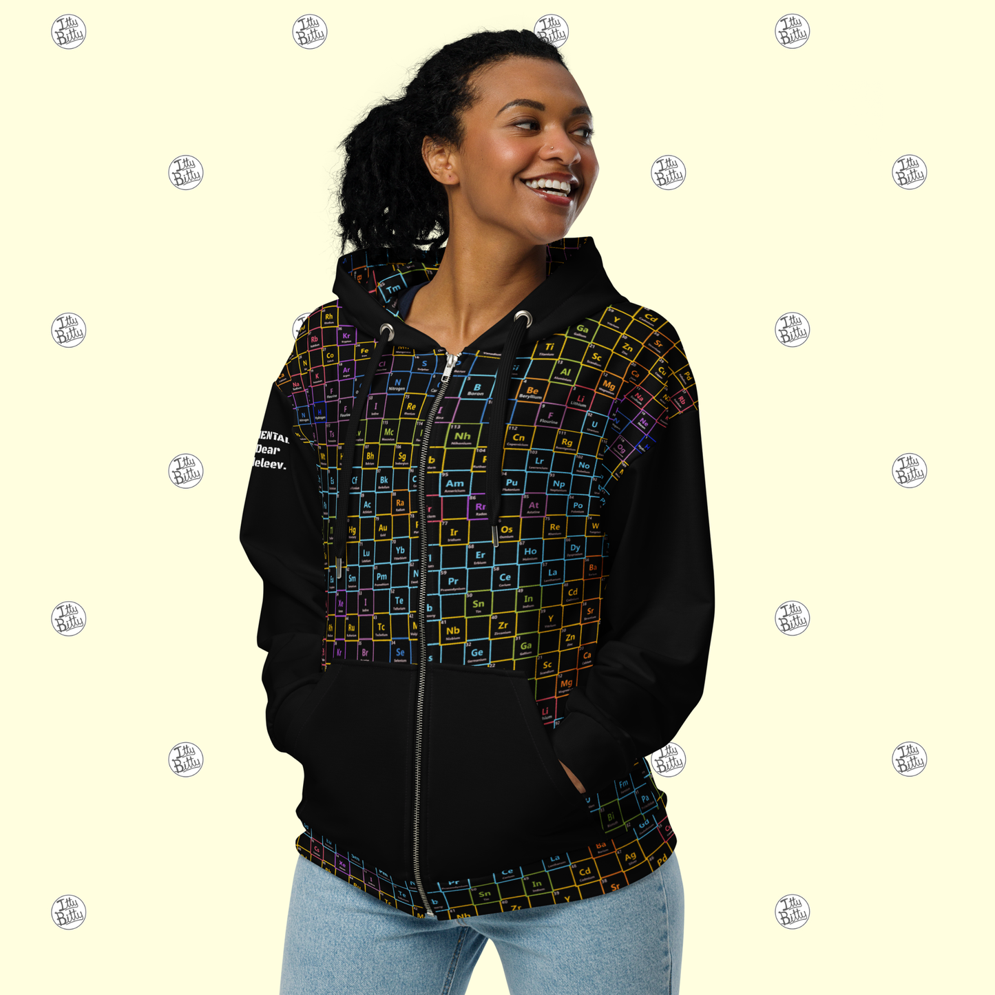 Elemental My Dear Mendeleev - Zipper Hoodie - Unisex