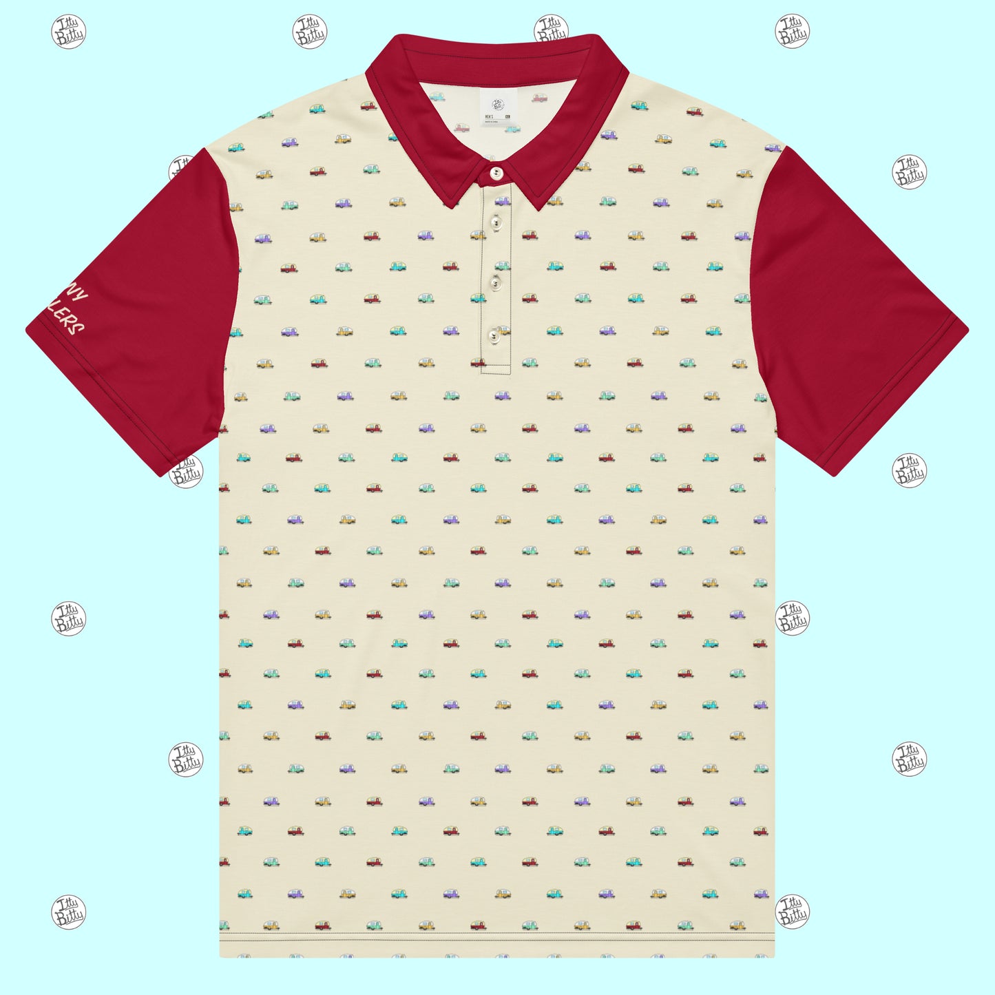 Tiny Trailers - Slim Polo - Mens