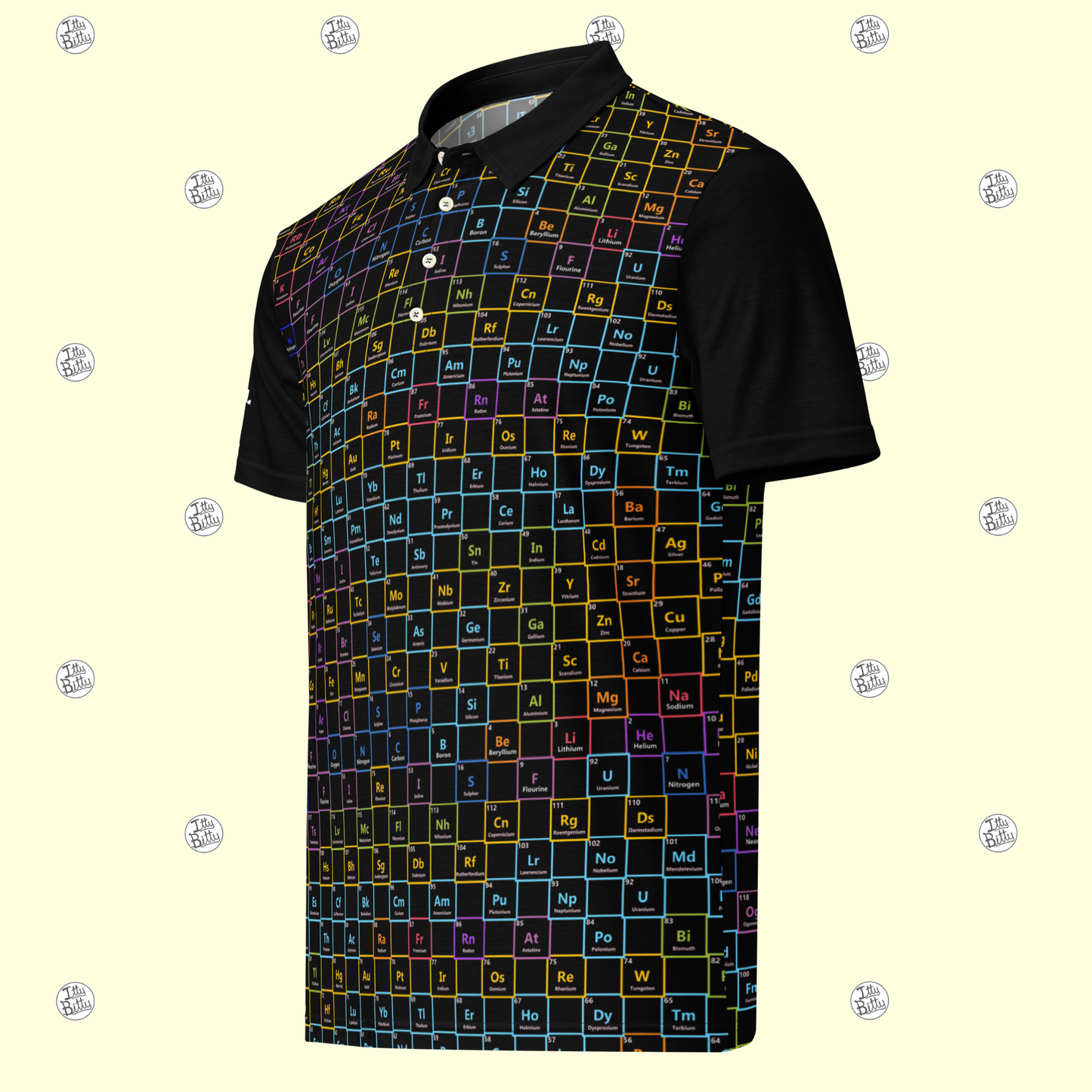 Elemental My Dear Mendeleev - Slim Polo - Mens