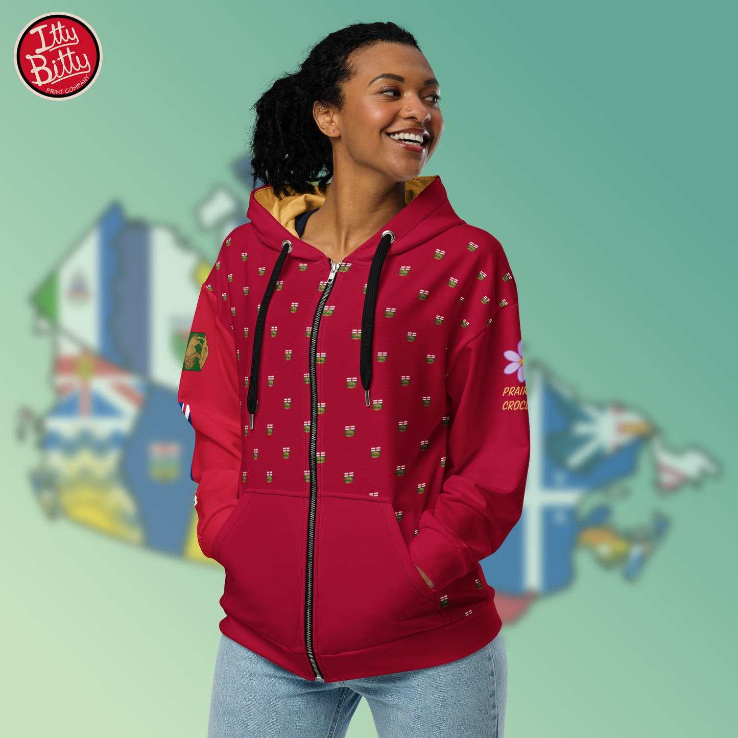 Manitoba - Zipper Hoodie