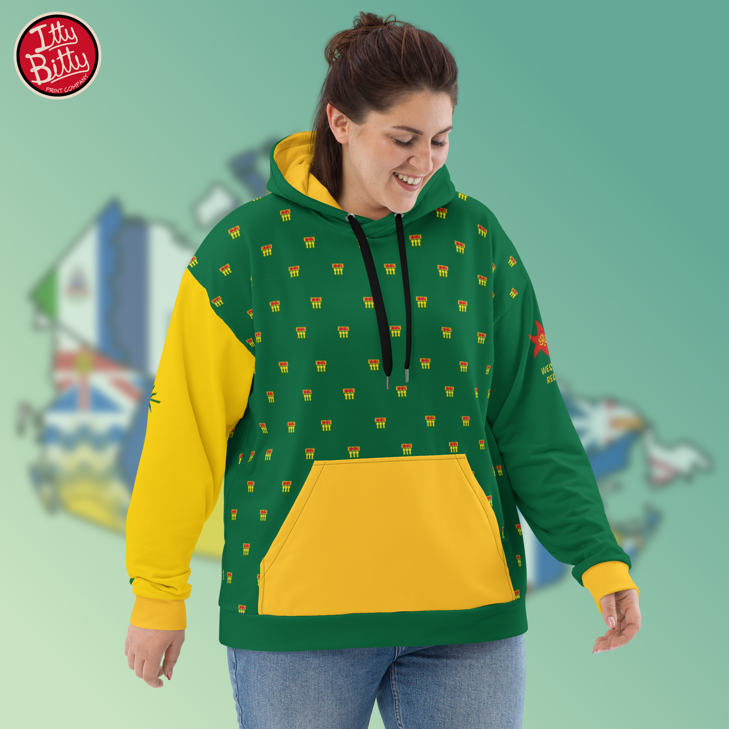 Saskatchewan Red Lily - Hoodie - Unisex