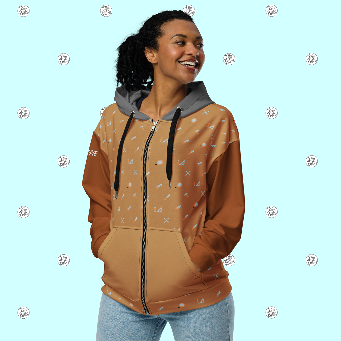 Chippie - Zippered Hoodie - Unisex