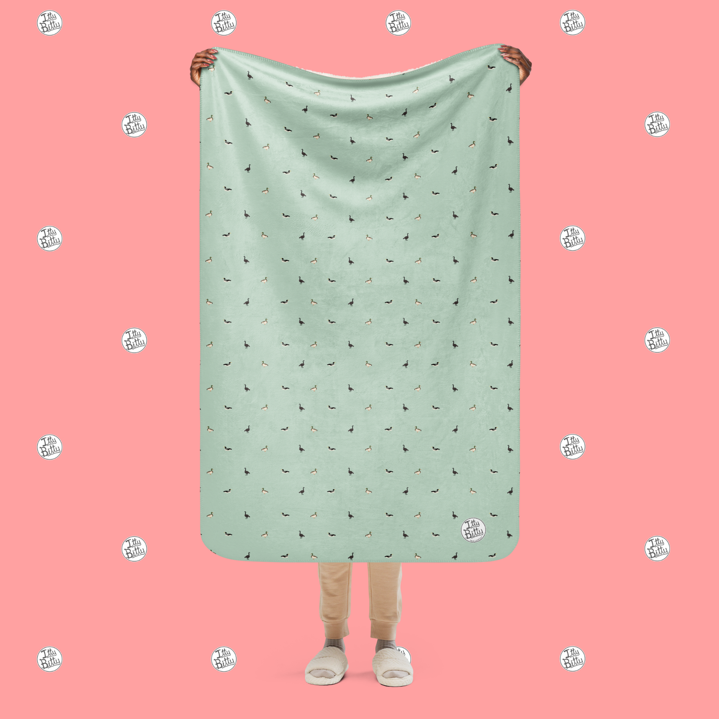 Birds Of A Feather - Sherpa Blanket