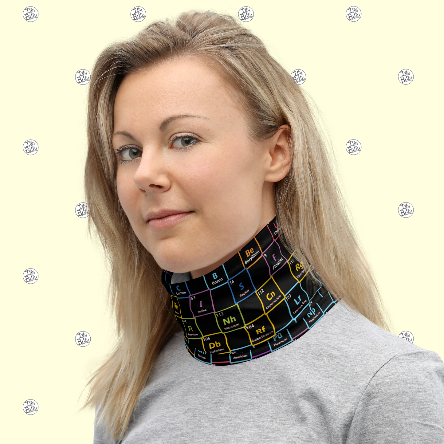Elemental My Dear Mendeleev - Neck Gaiter