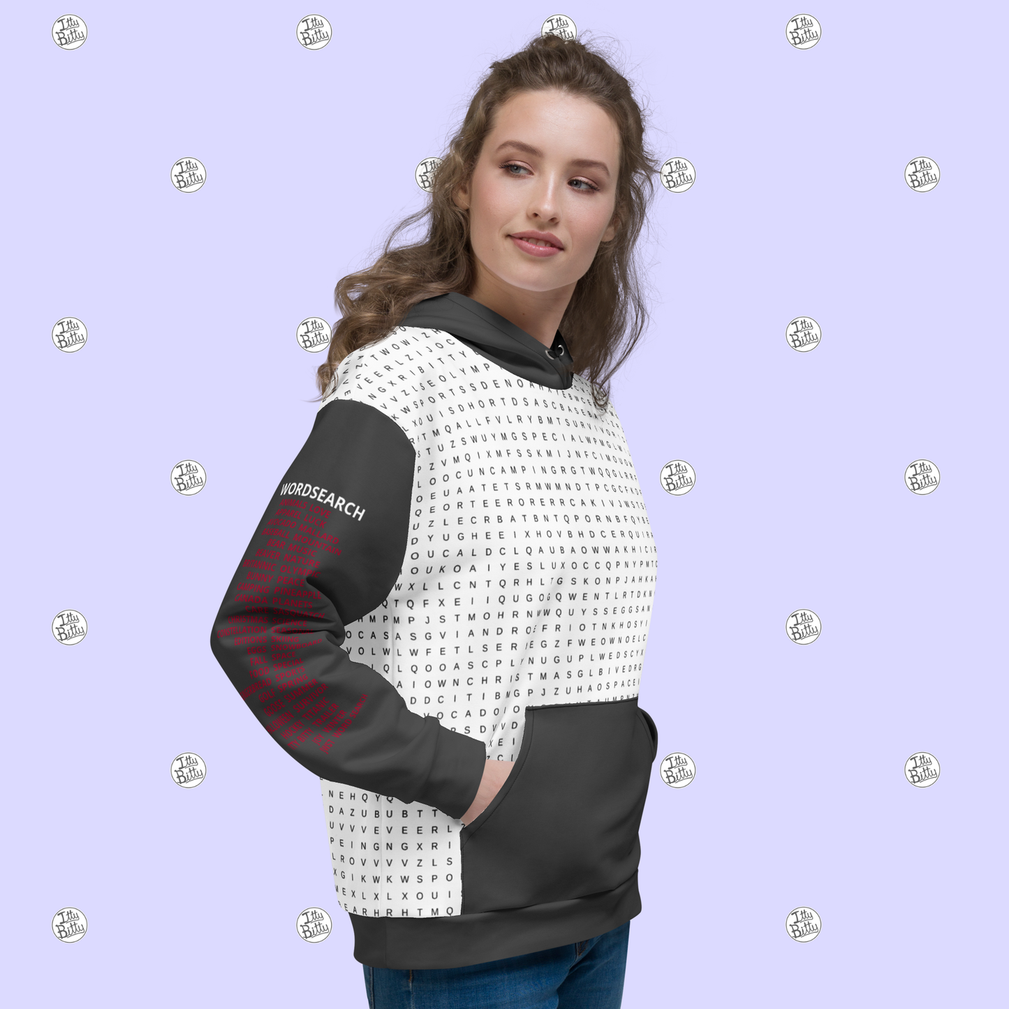 WORD SEARCH - Hoodie - Unisex