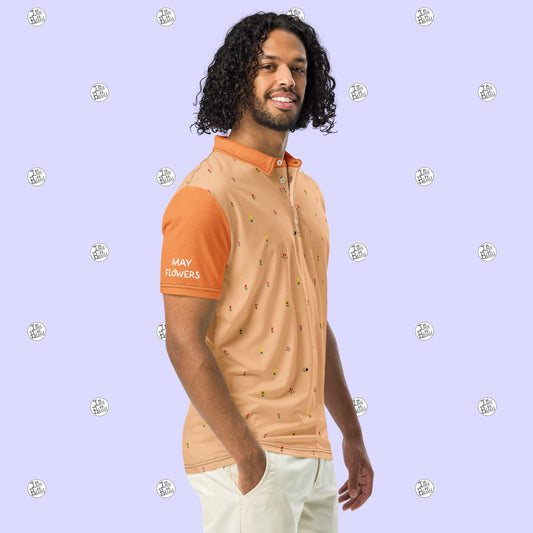 May Flowers - Slim Polo - Mens