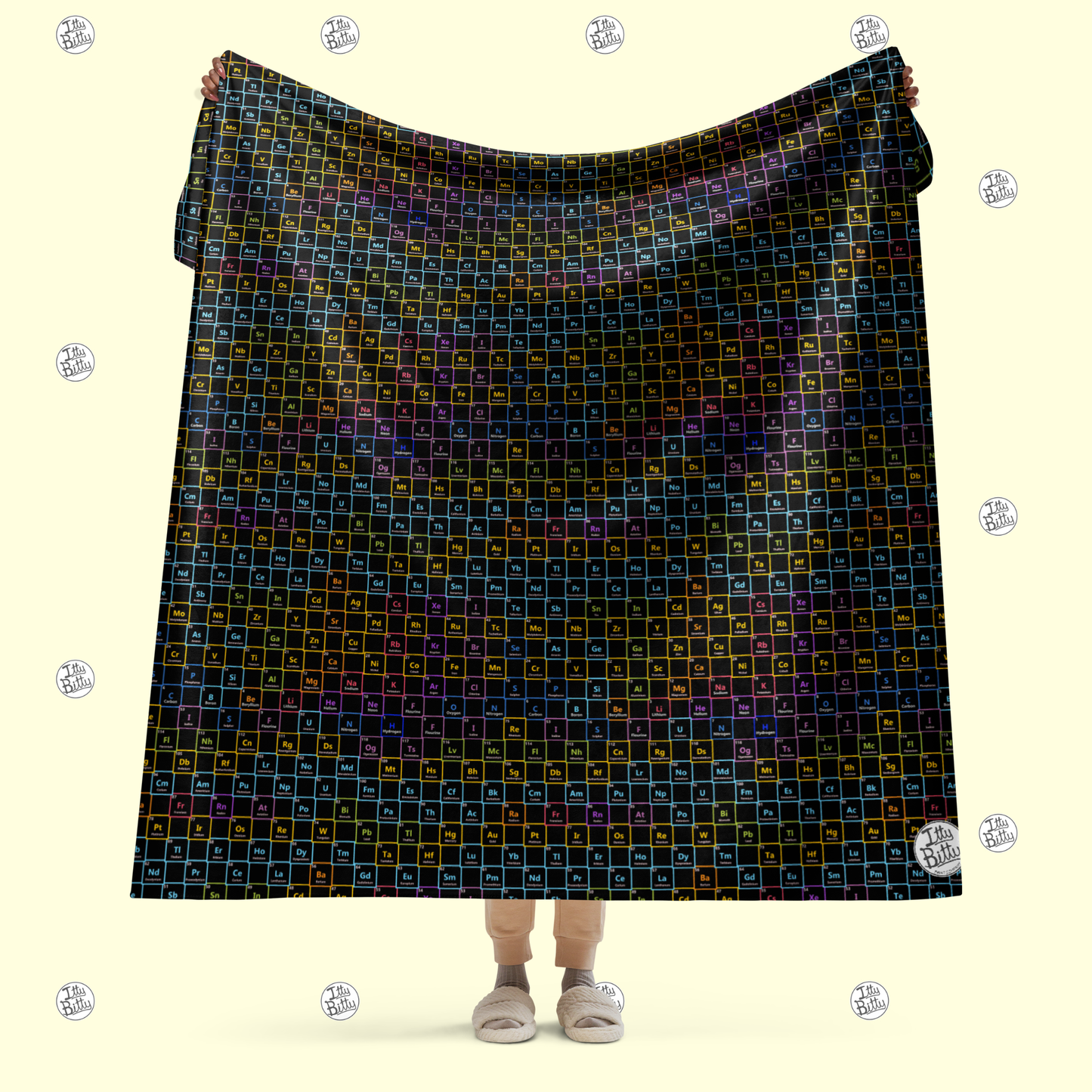 Elemental My Dear Mendeleev - Sherpa Blanket