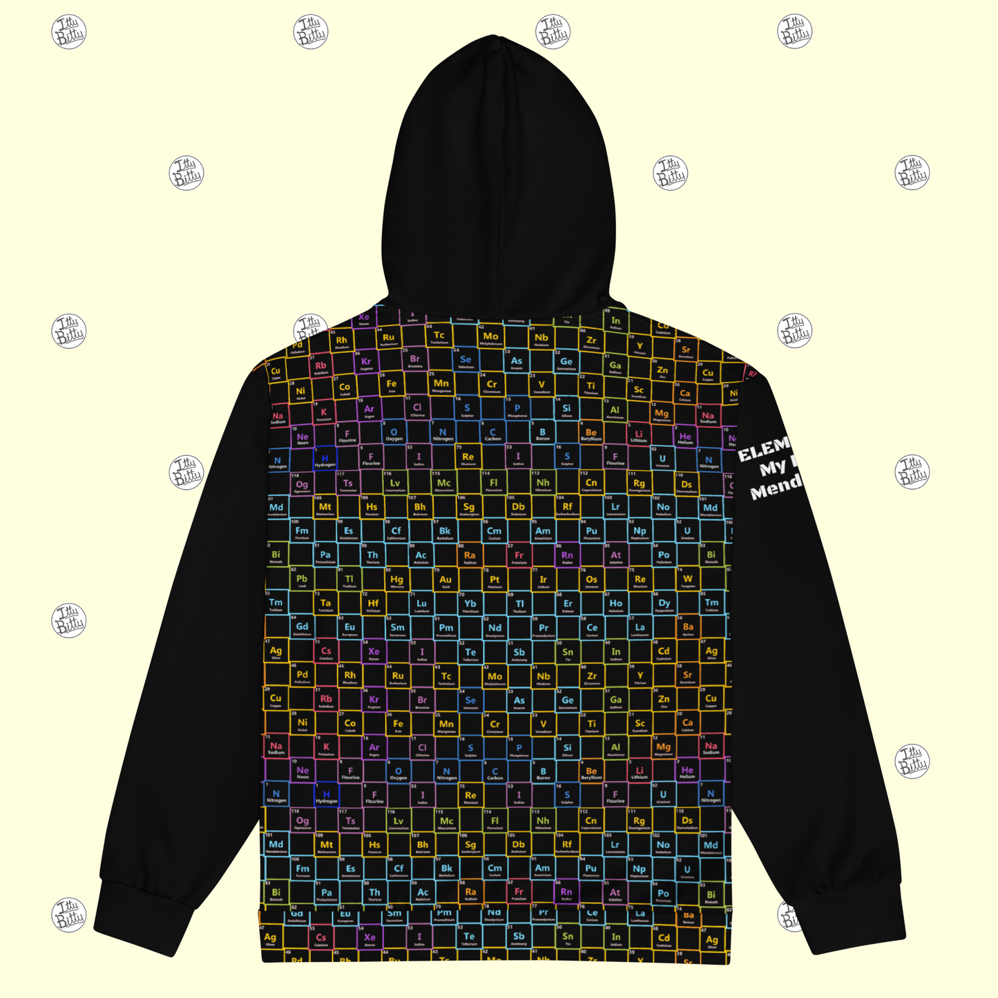 Elemental My Dear Mendeleev - Zipper Hoodie - Unisex