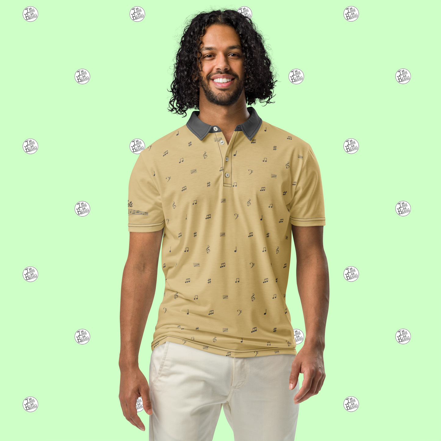 Take Note - Slim Polo - Mens