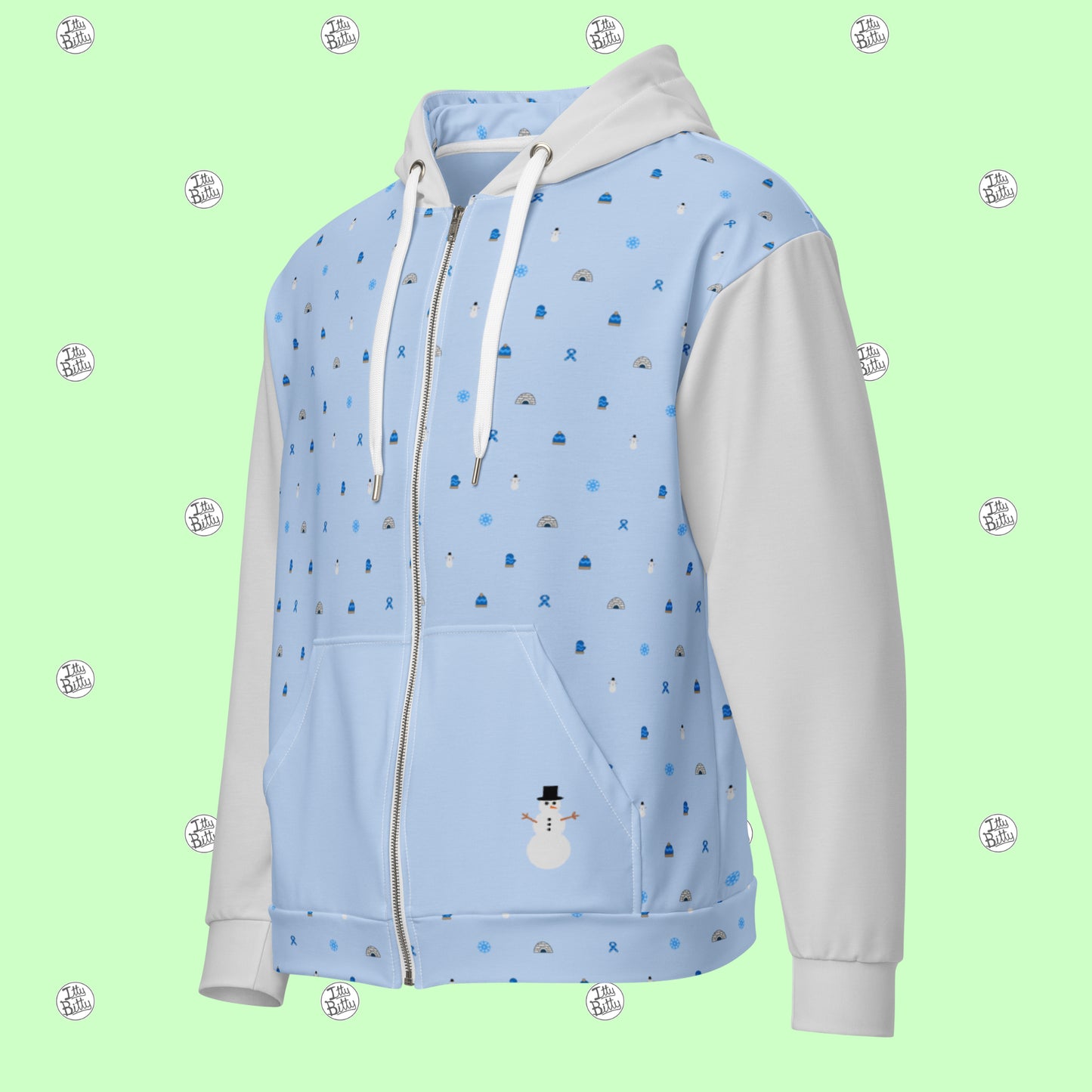 Winter Wonderland - Zipper Hoodie - Unisex
