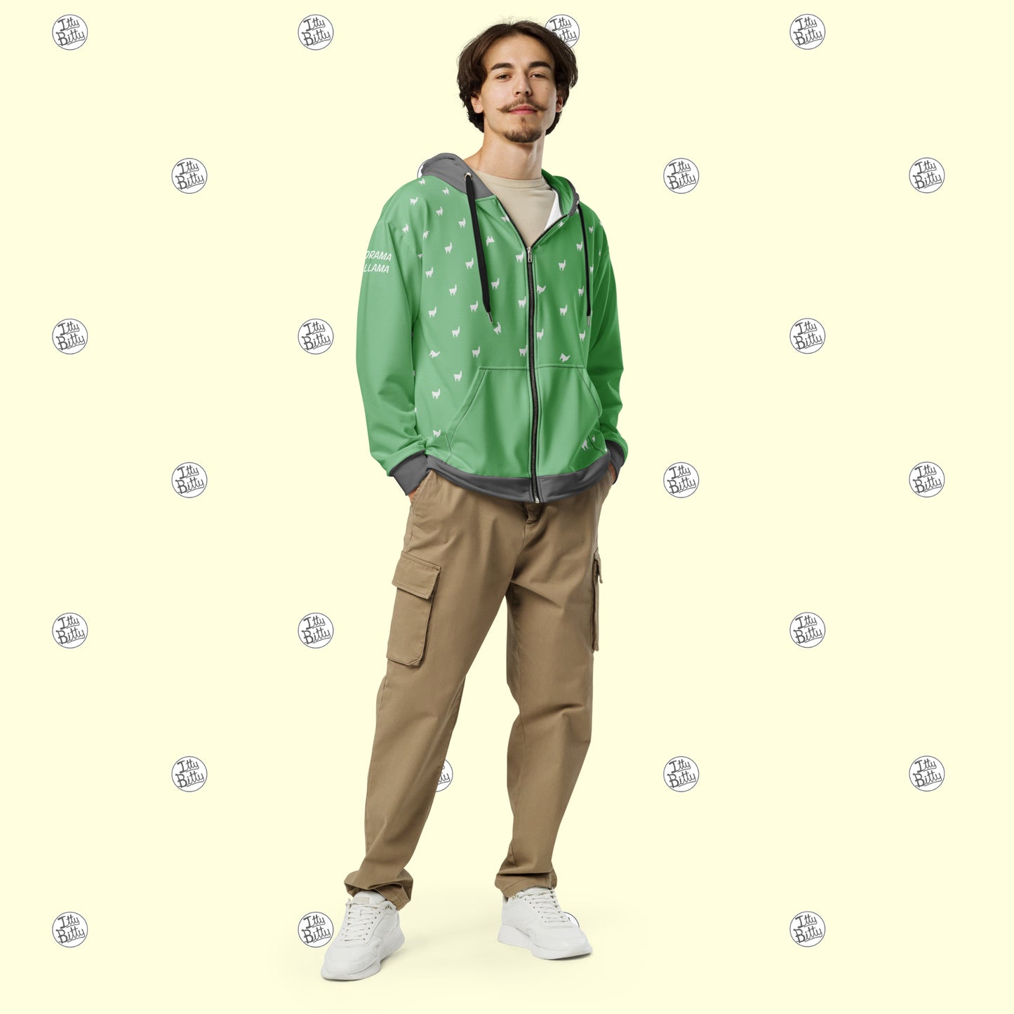 Drama Llama - Zipper Hoodie - Unisex