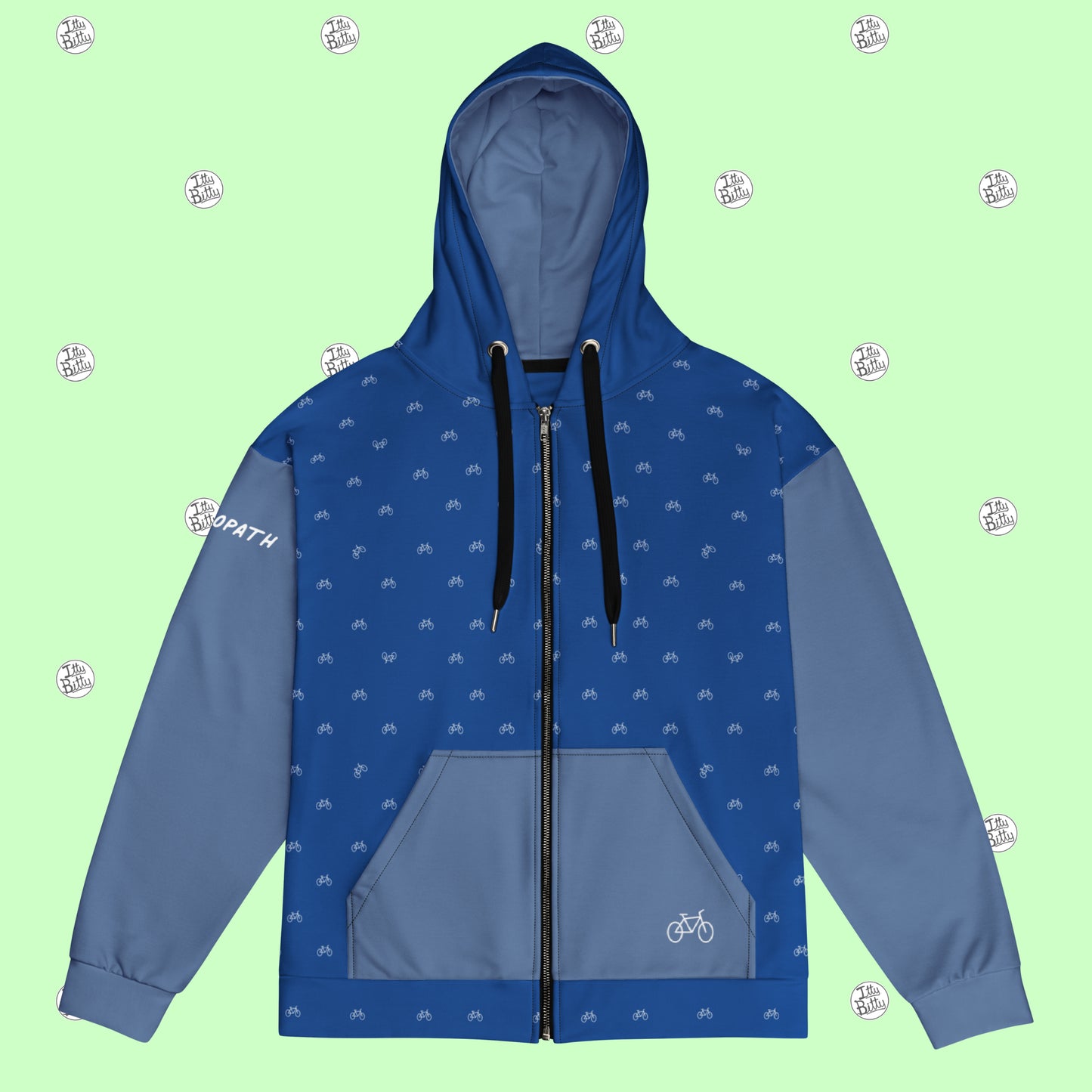 Cyclopath - Zipper Hoodie - Unisex