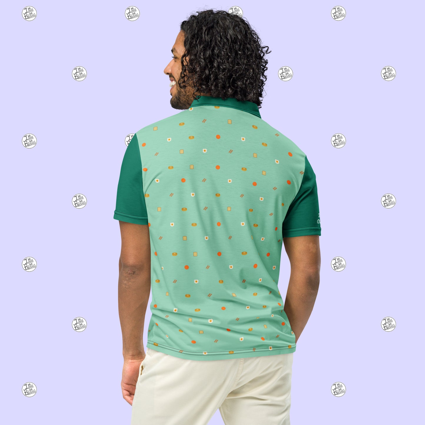 Breakfast! Over Easy - Slim Polo - Mens