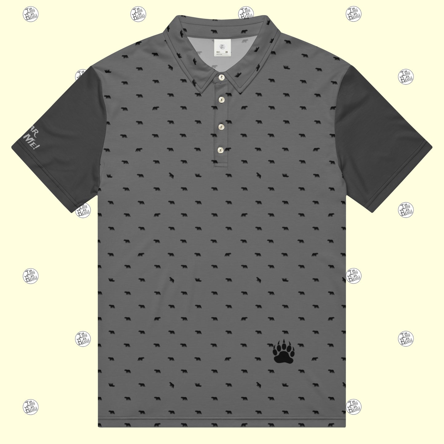 BEAR With Me! - Slim Polo - Mens