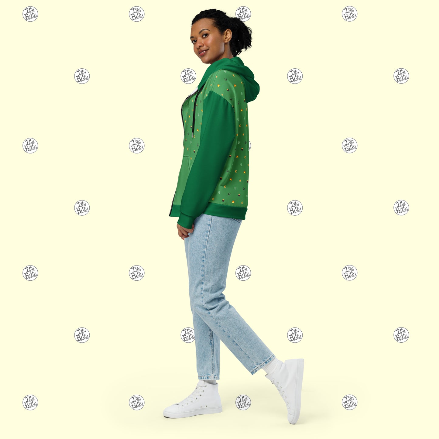 Lucky As Can Be - Zipper Hoodie - Unisex