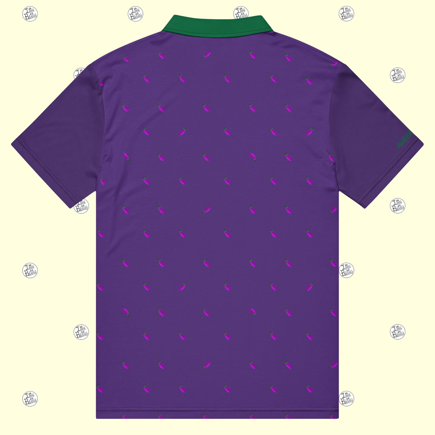 Aubergine - Slim Polo - Mens