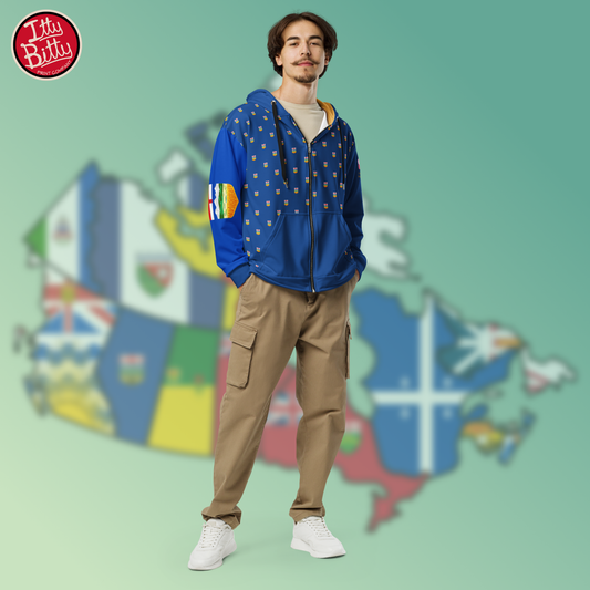 Alberta - Zipper Hoodie - Unisex