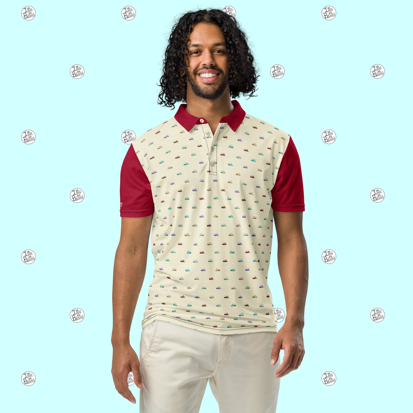 Tiny Trailers - Slim Polo - Mens
