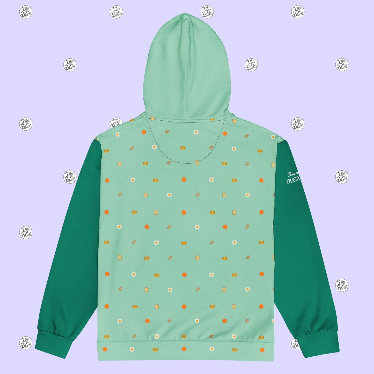 Breakfast! Over Easy - Zipper Hoodie - Unisex