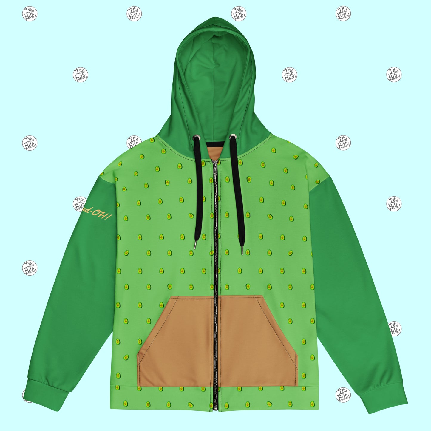 Avocad-OH! - Zipper Hoodie - Unisex