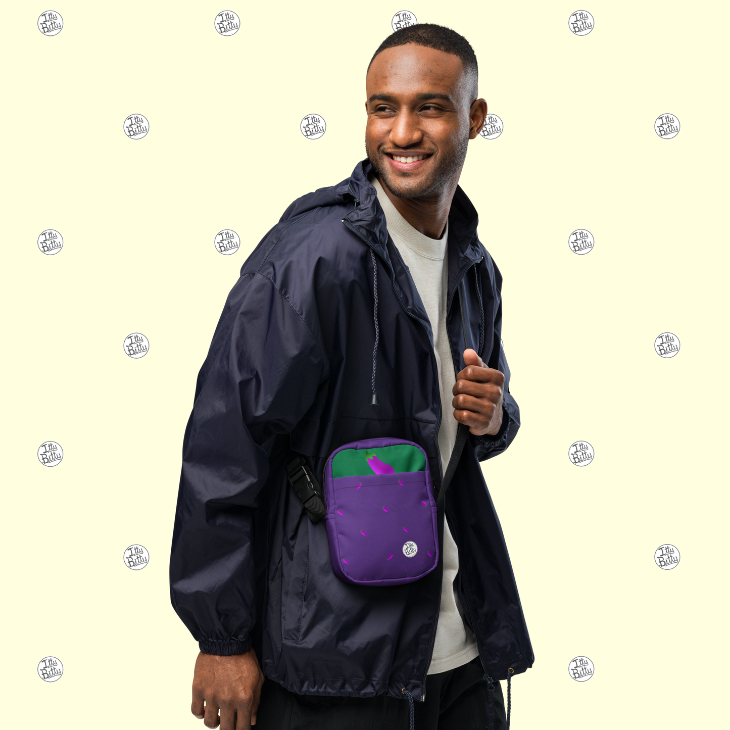 Aubergine - Crossbody bag