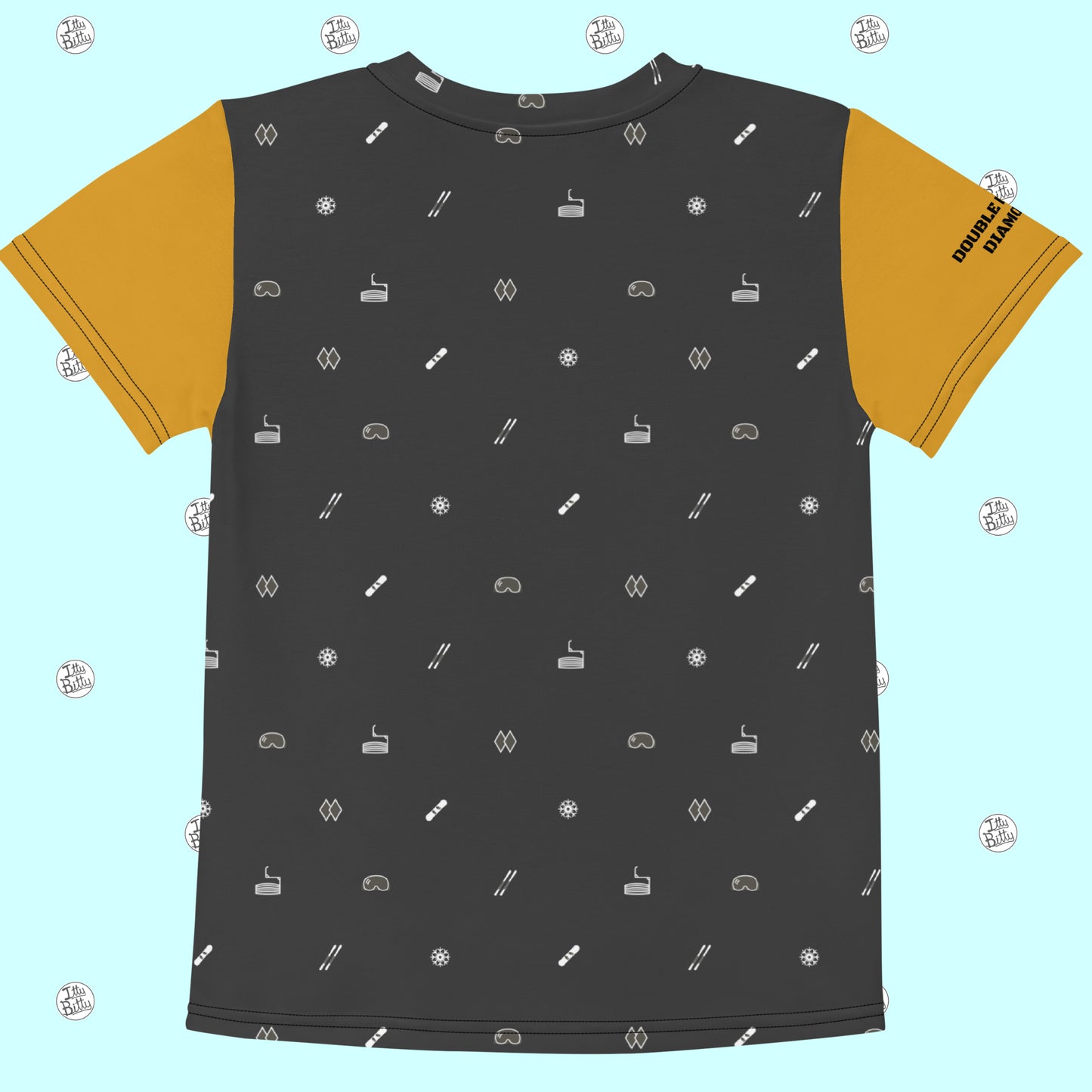 Double Black - Tshirt - Kids/Unisex