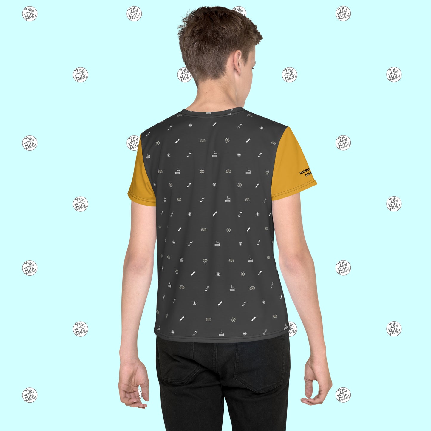 Double Black - Tshirt - Youth/Unisex