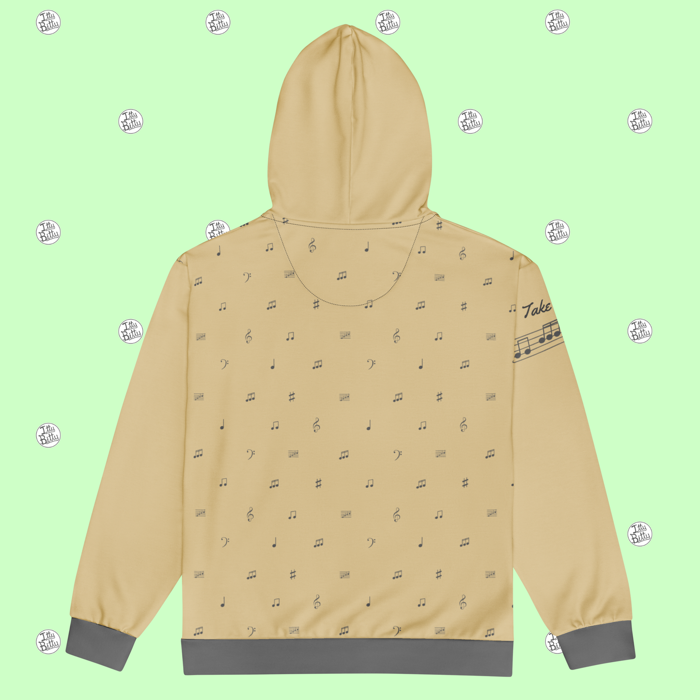 Take Note - Zipper Hoodie - Unisex
