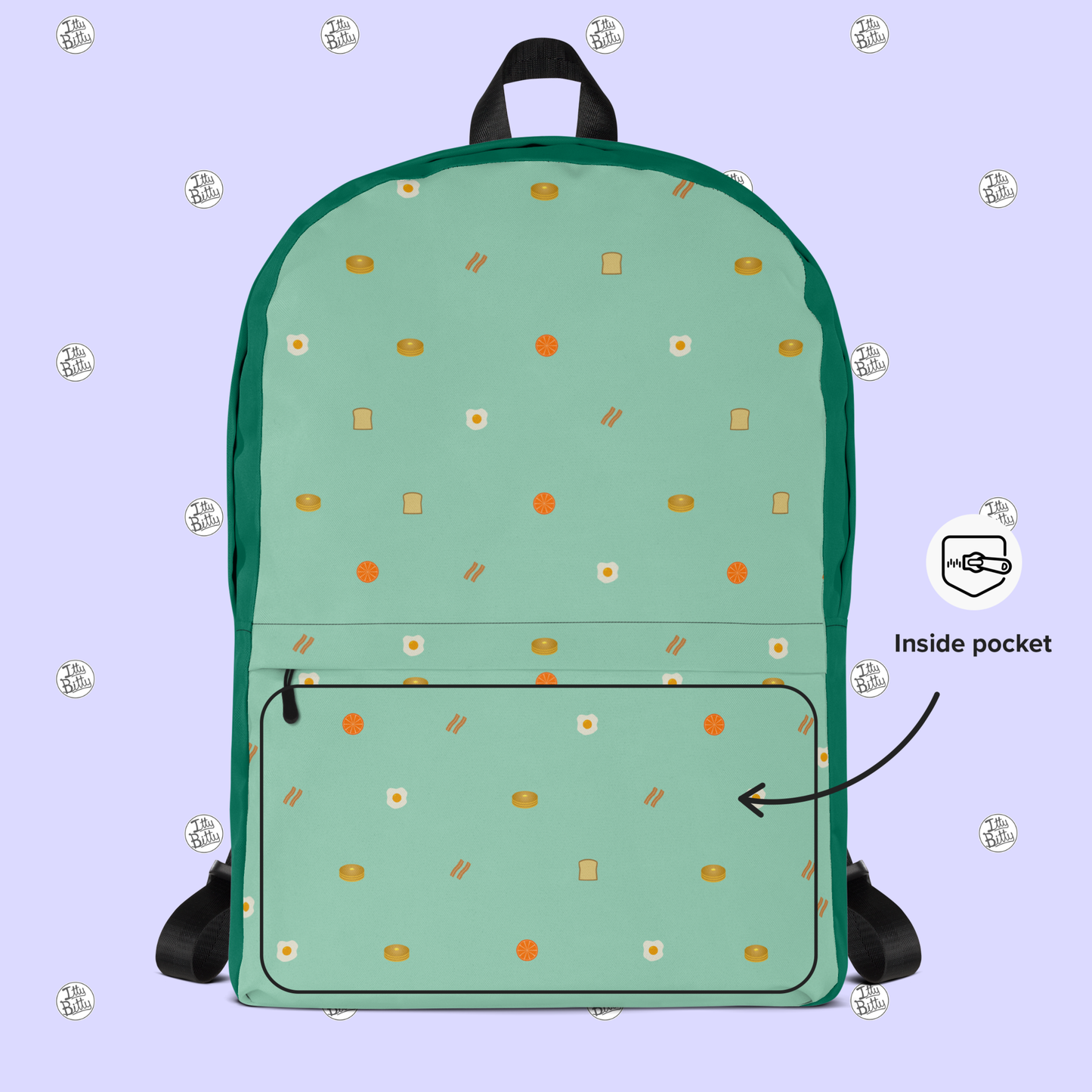 Breakfast Over Easy - Backpack