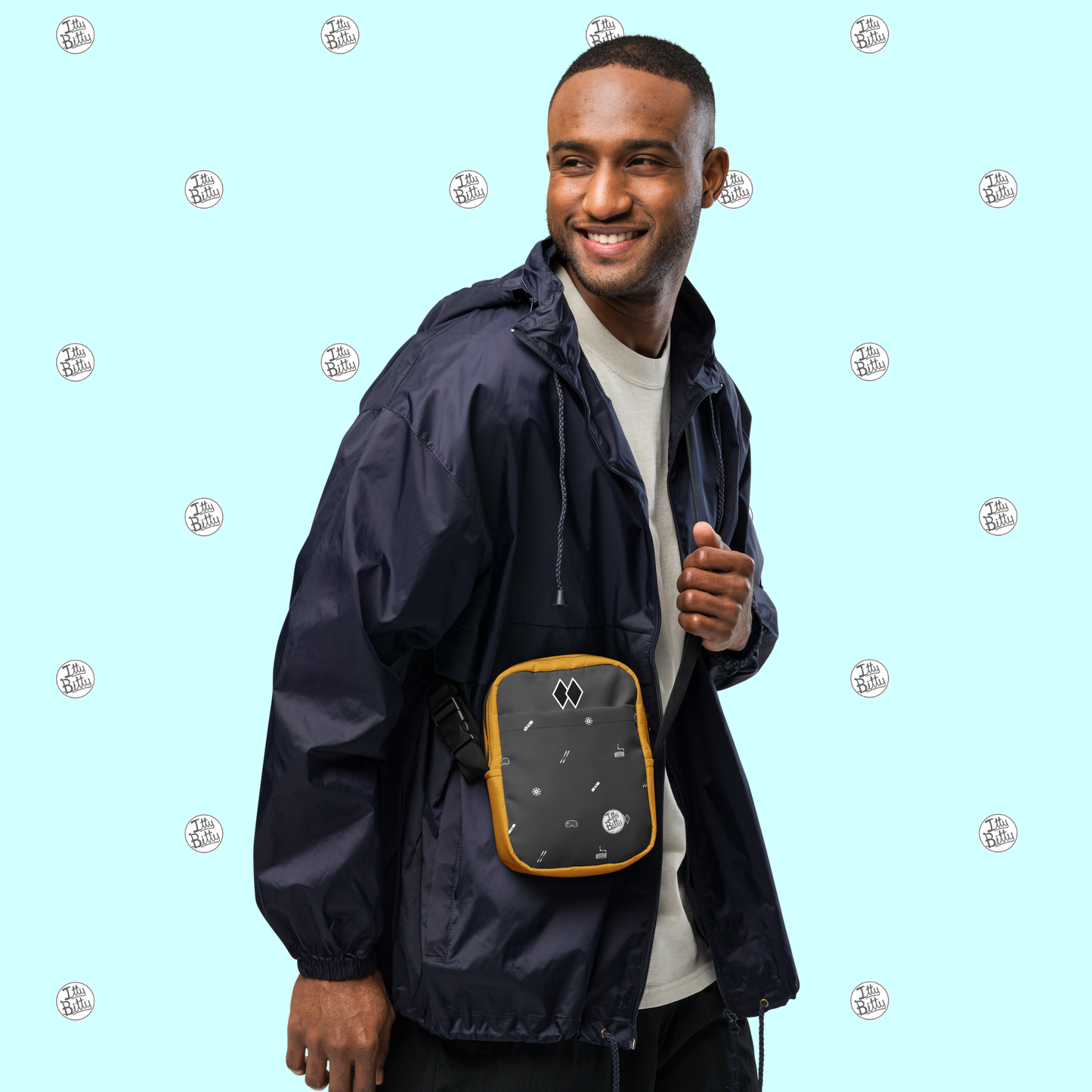 Double Black Diamond - Crossbody bag