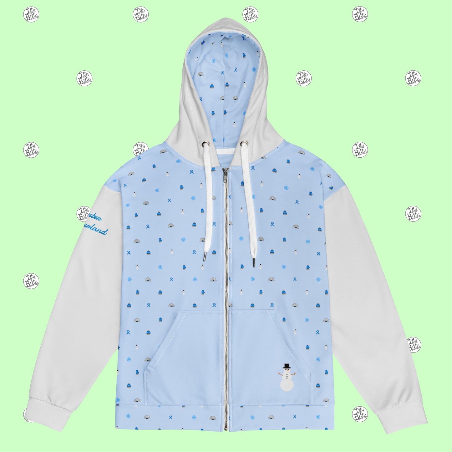 Winter Wonderland - Zipper Hoodie - Unisex