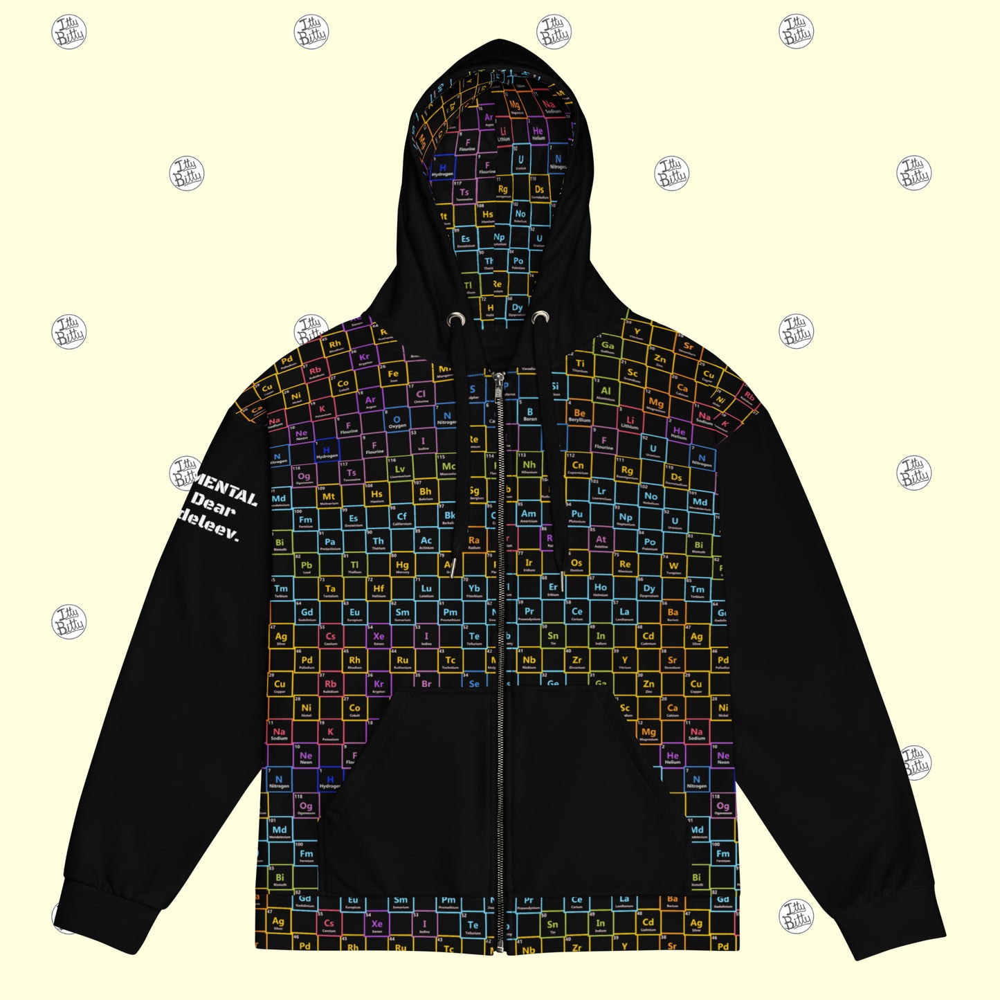Elemental My Dear Mendeleev - Zipper Hoodie - Unisex