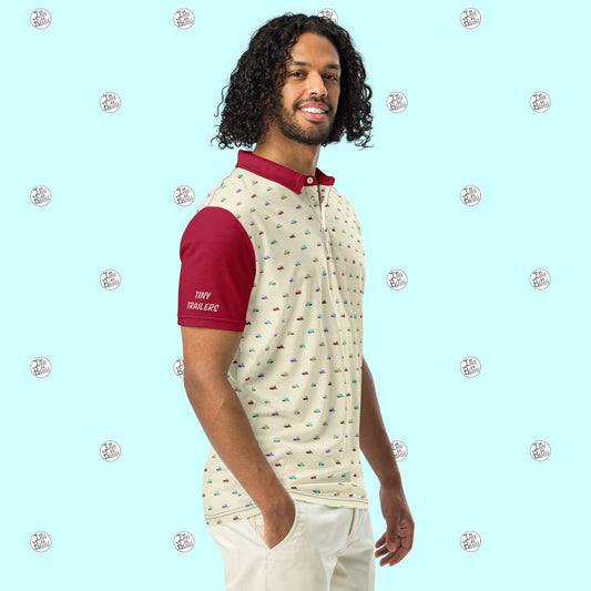 Tiny Trailers - Slim Polo - Mens