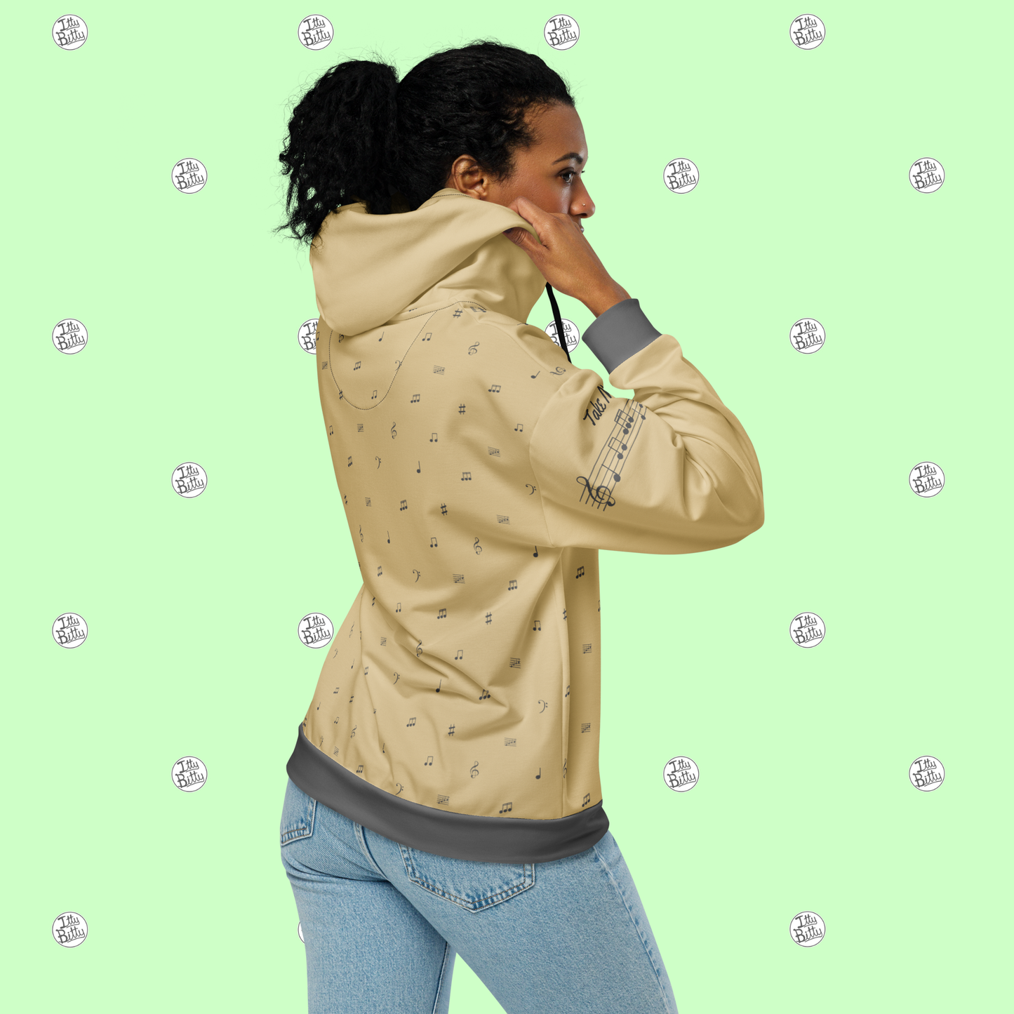 Take Note - Zipper Hoodie - Unisex