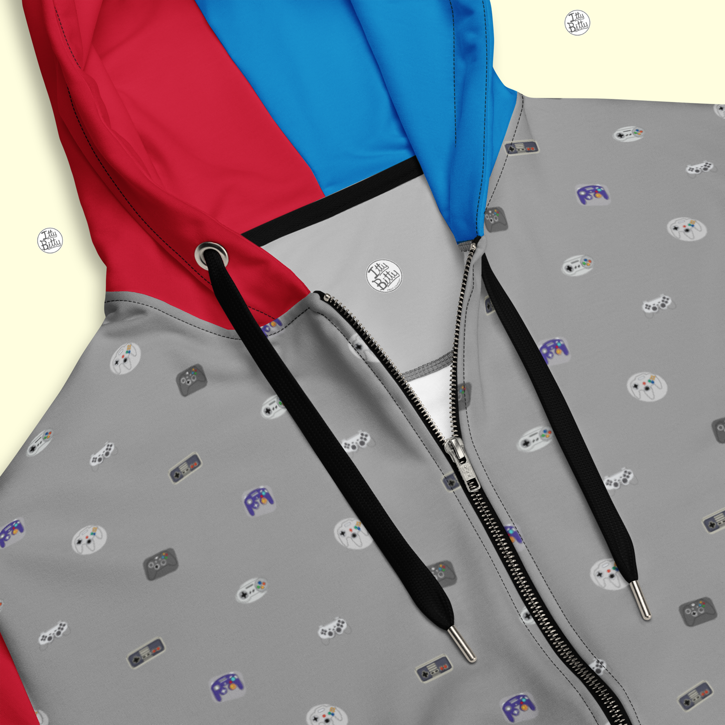 Player 1 & 2 - Zipper Hoodie - Unisex