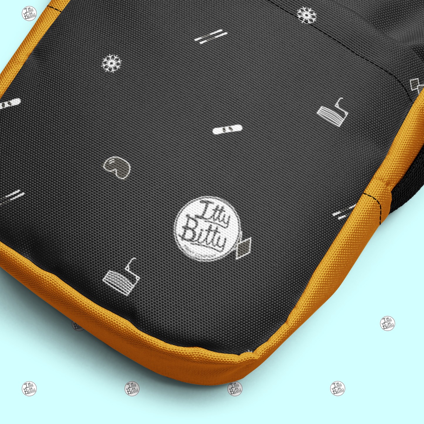 Double Black Diamond - Crossbody bag