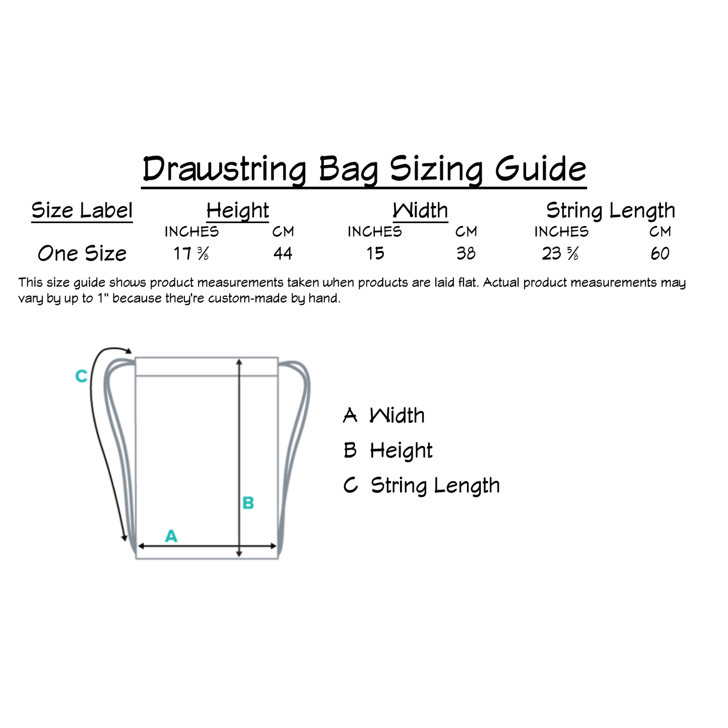 NOT FOR SALE - Drawstring Bag