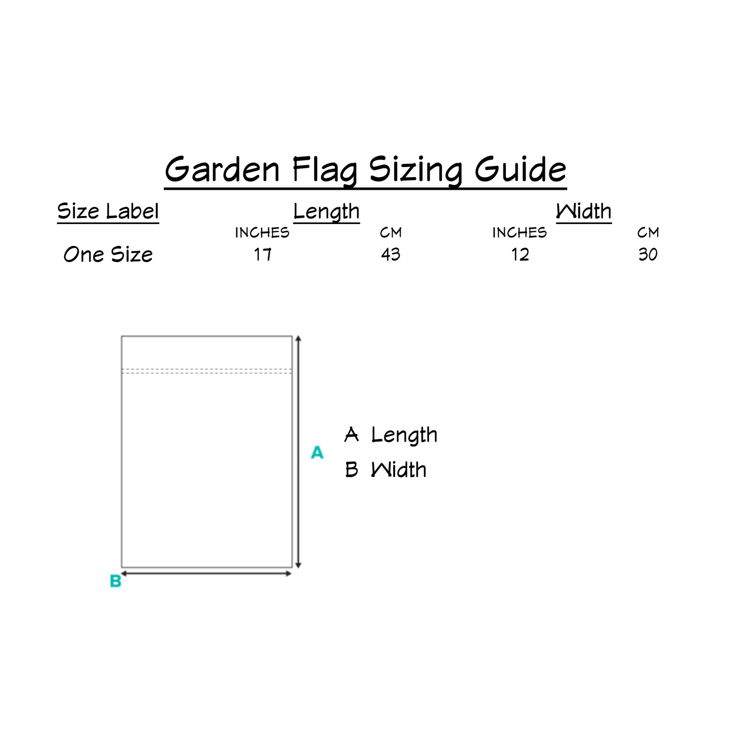 NOT FOR SALE - Garden Flag