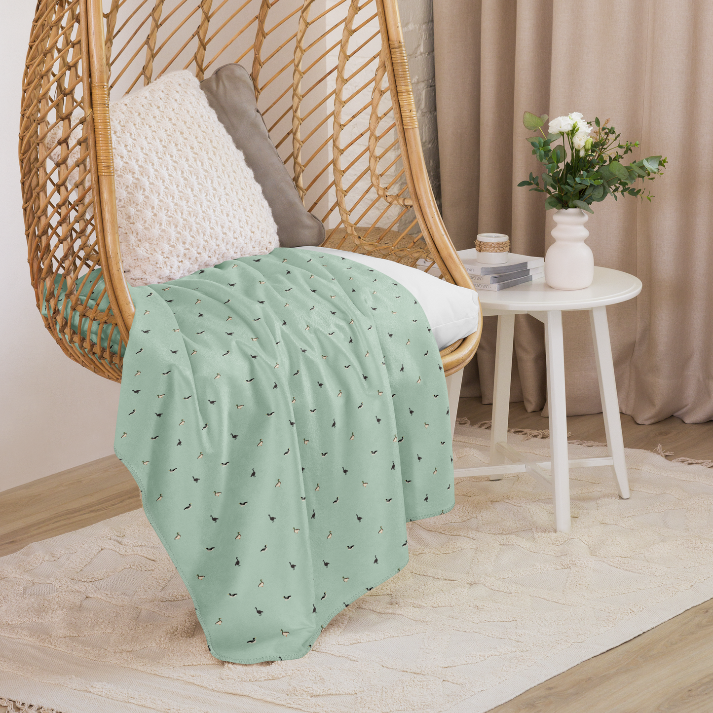 Birds Of A Feather - Sherpa Blanket